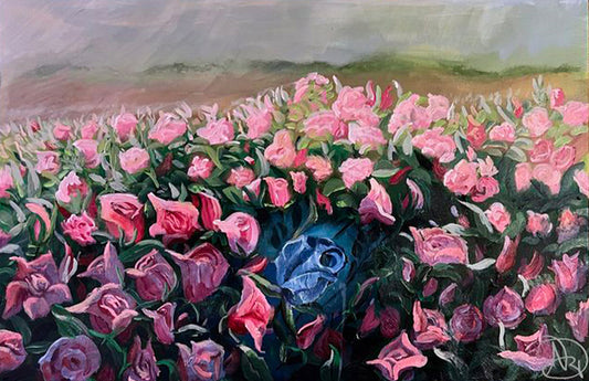 "Single" Acrylic painting