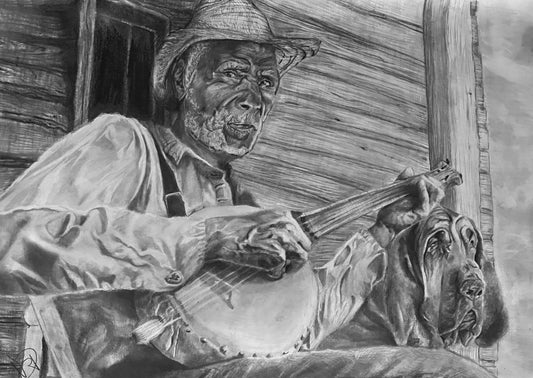 Original Soul of Bluegrass Drawing