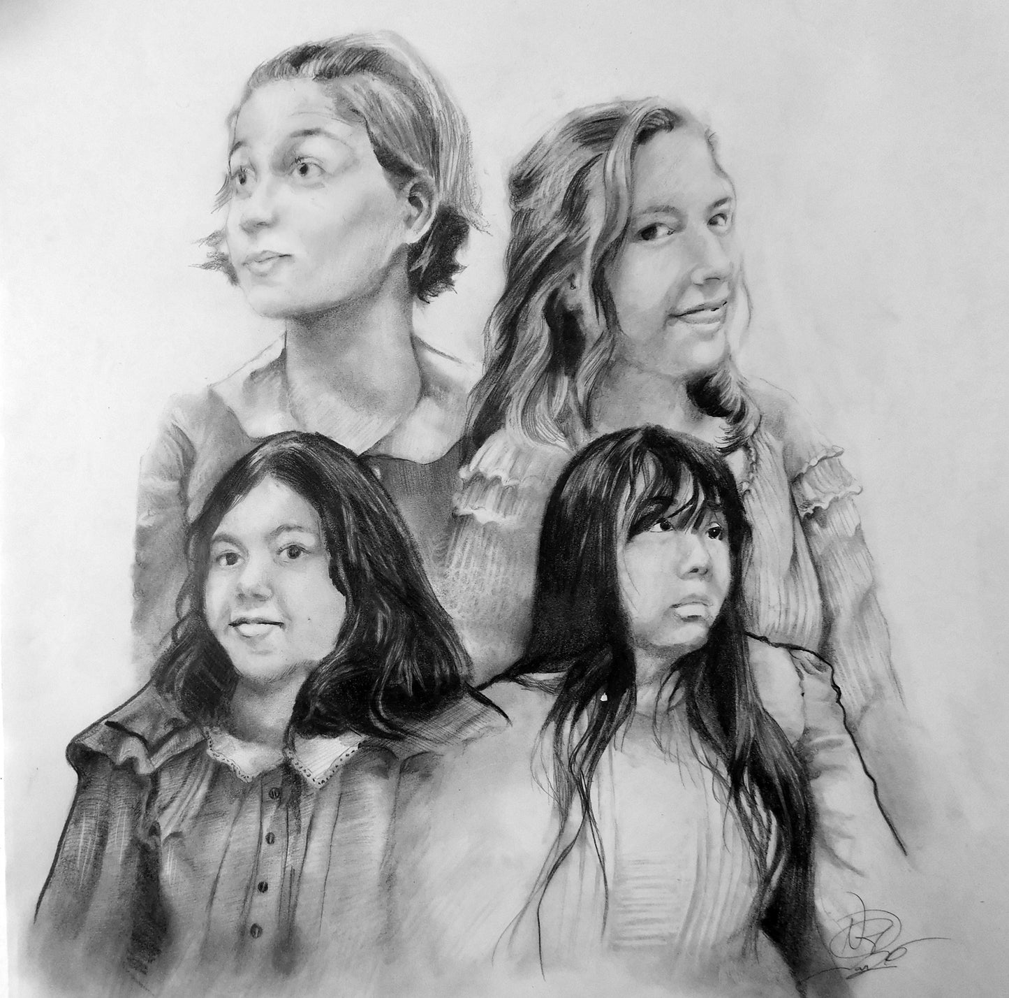 Custom Portrait Drawings