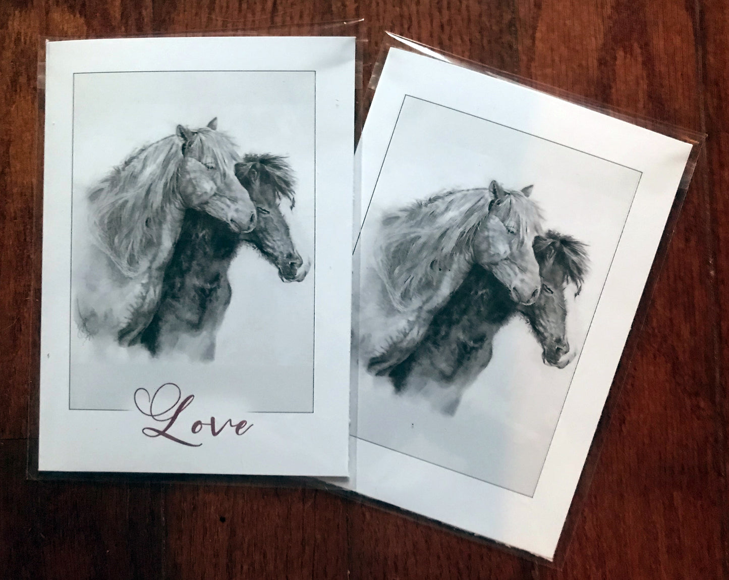 Spring Art Prints Greeting Cards-Love Themed