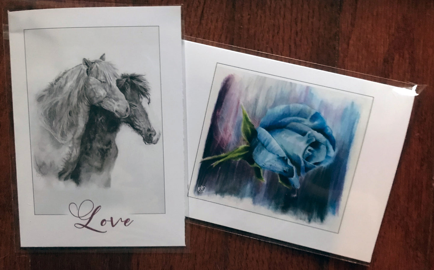 Spring Art Prints Greeting Cards-Love Themed