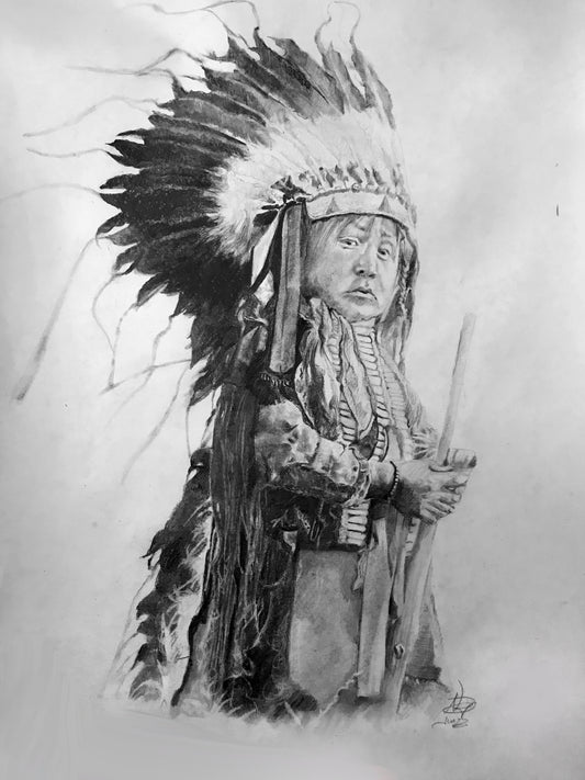 Young Native American "Little Crow"